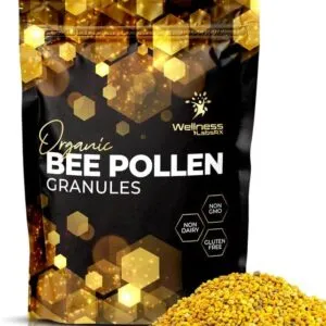 Organic Bee Pollen Granules – Bee Pollen Supplement Super Food Packed with Proteins, Vitamins & Minerals – Kosher Certified, Gluten-Free – Immune Support, Energy Boost, and Digestive Wellness – 1 Lb