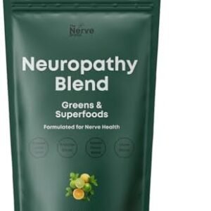 Neuropathy Superfood Blend Greens Powder for Peripheral Neuropathy with 600mg of R Alpha Lipoic Acid