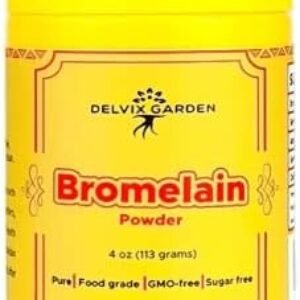 Bromelain Powder 2400 GDU, 4 oz (113 Grams): Bromelain Supplement Powder for Food Supplement, Meat tenderizer, and Others…
