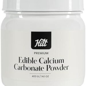 HITT Premium Calcium Carbonate Powder Calcium Food Grade 14oz/400gr