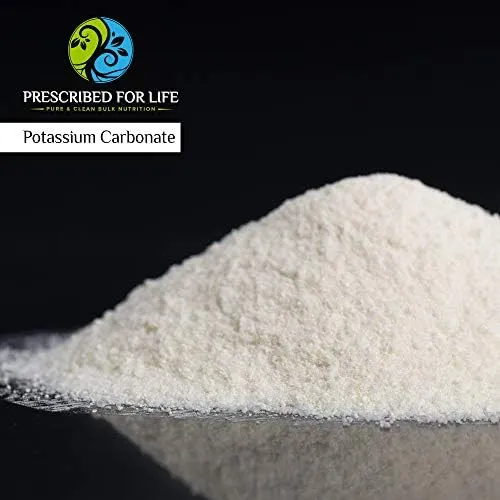 Prescribed for Life Potassium Carbonate Powder | Natural USP Food Grade Potash for Plants, Soap, Supplements, & More | Pure Bulk Potassium Powder 1 Kg - Image 3