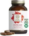 PURE SYNERGY Vita·Min·Herb for Men | Men’s Comprehensive Multivitamin Supplement | Made with Organic Whole Food Non-GMO Ingredients | Daily Energy & Immune Support (120 Tablets)