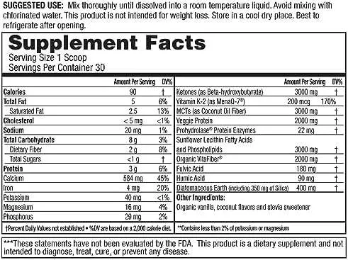 Dr. Tennant's Brain Food for Cognitive Focus, Mental Acuity, and Memory Function - Focus Supplement, Organic Brain Supplement - 30 Servings - Image 2