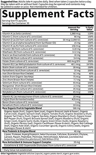 Garden Of Life, Vitamin Code Womens Multi, 120 Vegetarian Capsules - Image 4