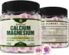 Plant Based Calcium Supplement 600mg, Whole Foods Algae Calcium Magnesium 2:1 Ratio with Vitamin D3, K2, Zinc for Bone Strength, Sugar Free Calcium Gummies for Women & Men, Vegan, Peach Flavor, 60 Cts