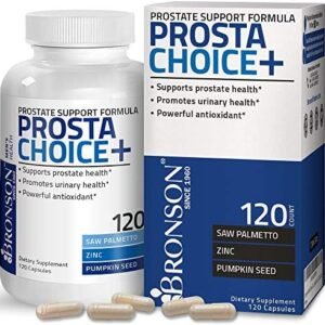 Bronson Prostate Health Support Supplement 120 Capsules