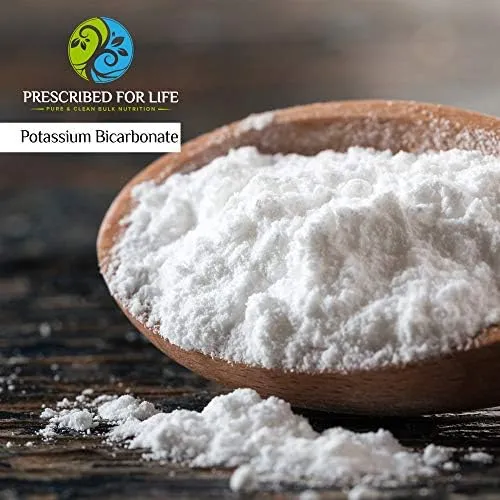 Prescribed for Life Potassium Bicarbonate Powder | Pure USP & Food Grade Potassium Bicarbonate for Plants, Winemaking, & Baking | Crystalline Powder | 39% K | 1 Kg - Image 3