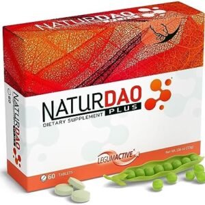 NATURDAO Plus – DAO and Catalase – 8 Cofactors and Adjuvants to Help Boost Your Own DAO – Advanced Histamine Blocking Formula – Food Intolerance – 60 Tablets