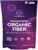 MRM Nutrition Whole Food Organic Fiber | with Enzymes + Prebiotics | Insoluble + Soluble fibers | Digestive Health + Regularity | 6g Fiber per Serving | 32 Servings