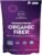 MRM Nutrition Whole Food Organic Fiber | with Enzymes + Prebiotics | Insoluble + Soluble fibers | Digestive Health + Regularity | 6g Fiber per Serving | 32 Servings