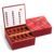 Tea Forte Tea Chest with 40 Handcrafted Pyramid Tea Infusers – Warming Joy Plaid
